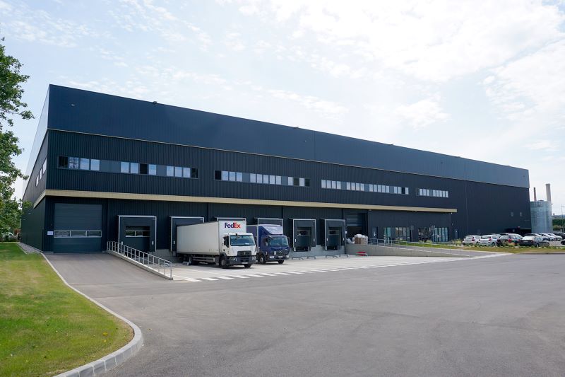 entrepôt logistique Thermcross Feyzin